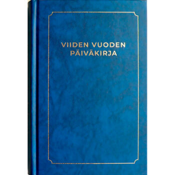 5 vuoden päiväkirja, sinikantinen tuotekuva1