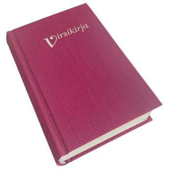 Taskuvirsikirja katekismuksella uudistettu Purppura tuotekuva1