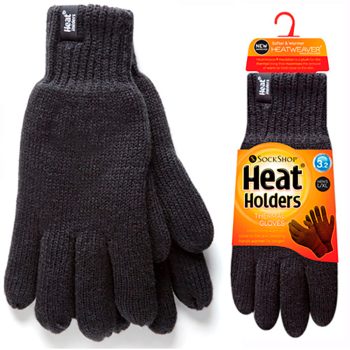 Heat Holders Men sormikkaat musta L/XL tuotekuva1