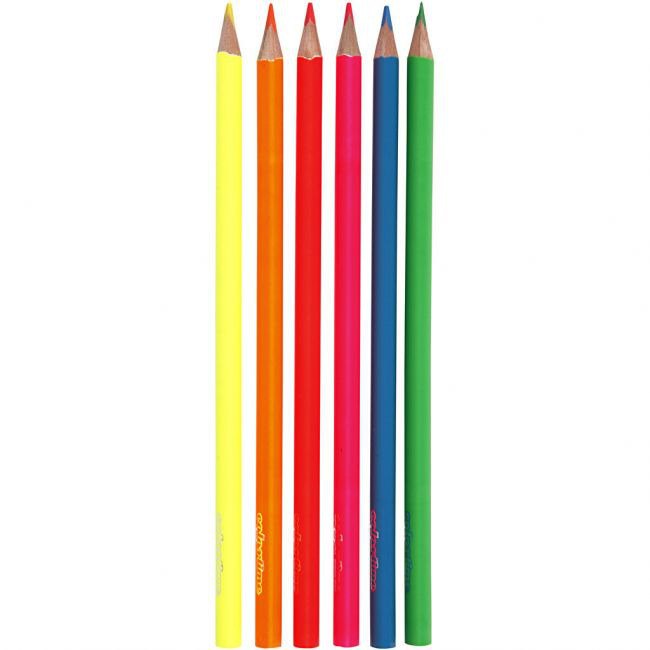 Colortime-värikynät, 3 mm, neonvärit, 6kpl tuotekuva4