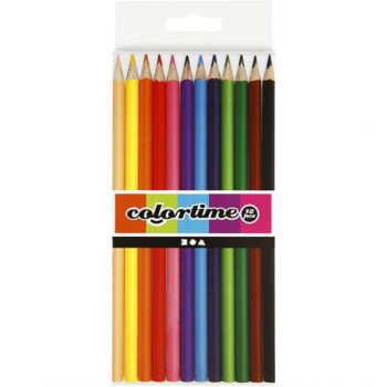 Colortime-värikynät, 3 mm, värilajitelma, perus, 12 kpl tuotekuva1