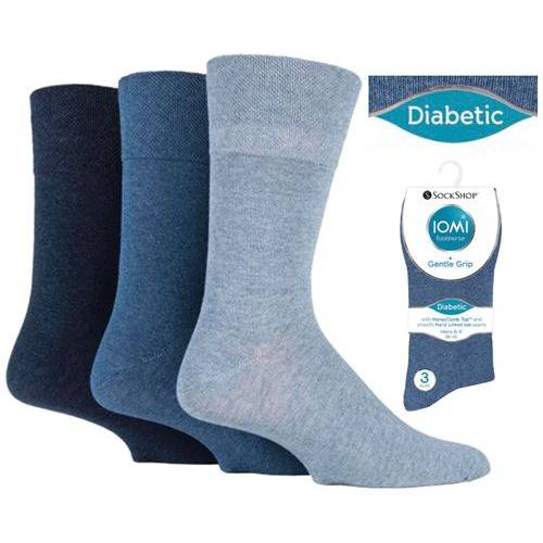 Diabetes-sukka 39-45 3-pakkaus tuotekuva1