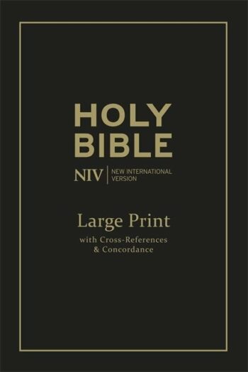 Englanti - NIV Large Print Single-Column Deluxe Reference Bible tuotekuva1