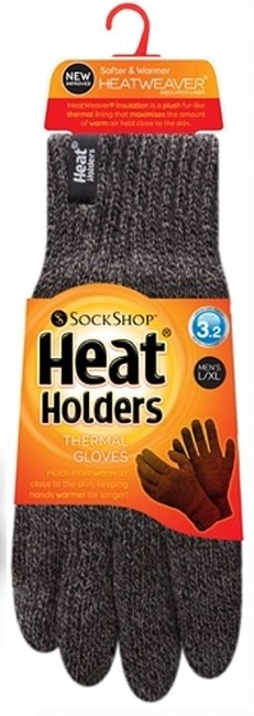 Heat Holders Men sormikkaat harmaa L/XL tuotekuva2