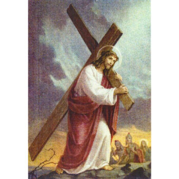 Jeesus kantaa ristiä HSPK159 tuotekuva1
