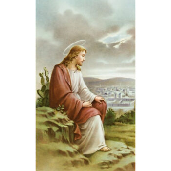 Jeesus katsoo Jerusalemia - pyhäkoulukuva 25056 tuotekuva1