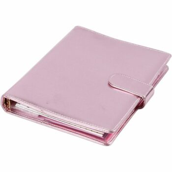 Journal planner, 19x23,5x4 cm, rosa, rengasmekanismi tuotekuva1