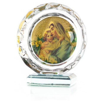 Kristalli-ikoni Pyhä Äiti tuotekuva1