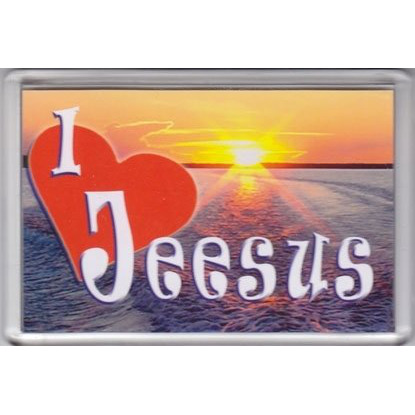 Magneetti, I Love Jeesus tuotekuva1