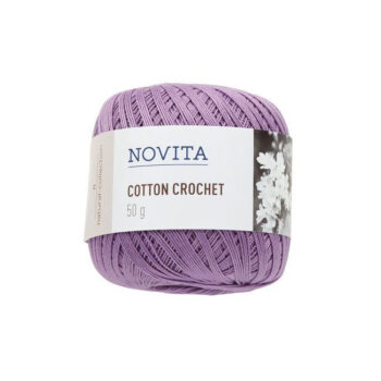 Novita Cotton Crochet orvokki 50g tuotekuva1
