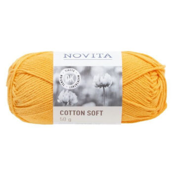 Novita Cotton Soft auringonkukka 50g tuotekuva1