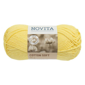 Novita Cotton Soft narsissi 50g tuotekuva1