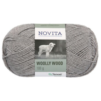 Novita Woolly Wood kivi 100g tuotekuva1