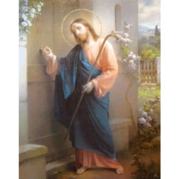 Painokuva - Jeesus kolkuttaa ovelle tuotekuva1
