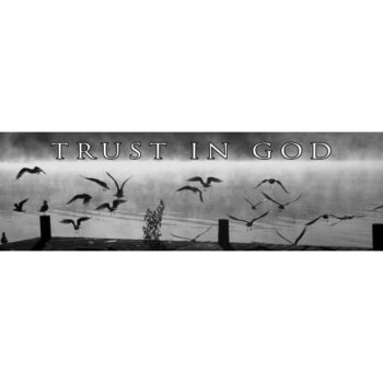 Pitkä juliste Trust in God tuotekuva1