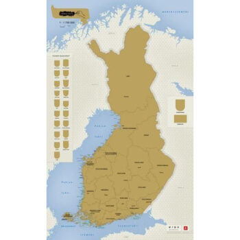 Raaputuskartta Suomi 1:700 000 tuotekuva1