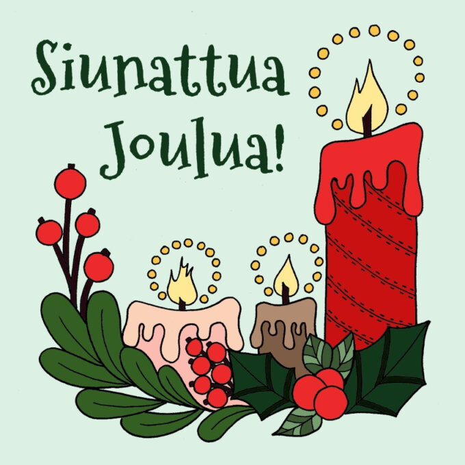 Siunattua Joulua! HSJK003 tuotekuva1