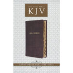 Englanti - KJV Bible Giant Print Full Size Dark Brown tuotekuva2