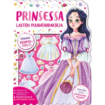 Prinsessa - Lasten puuhatarrakirja tuotekuva1