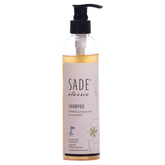 SADE shampoo herkälle ja kutisevalle päänahalle, 250 ml tuotekuva1