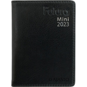 Futura Mini, musta 2023 taskukalenteri tuotekuva1