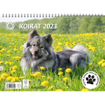 Koirat 2023 seinäkalenteri tuotekuva1