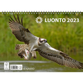 Luonto 2023 seinäkalenteri tuotekuva1