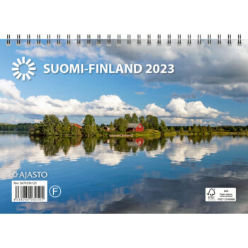Suomi A5 2023 seinäkalenteri tuotekuva1