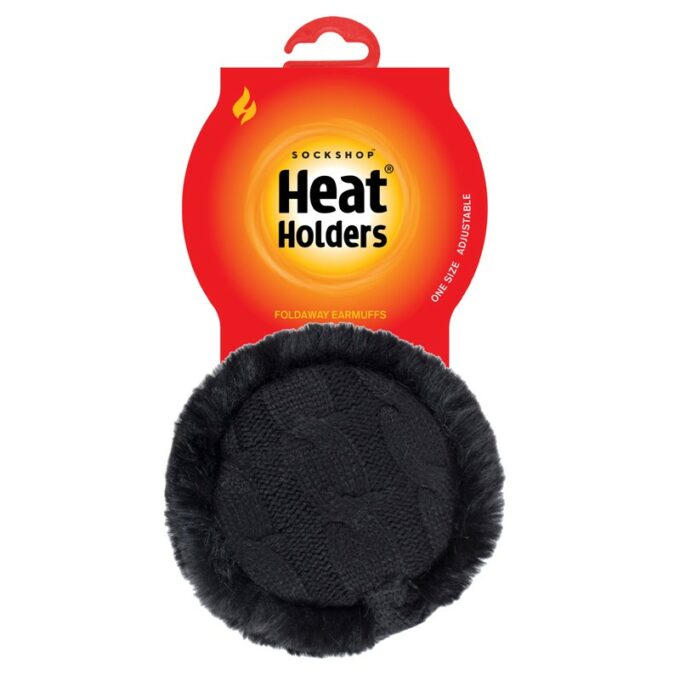 Korvaläpät Musta Heat Holders tuotekuva2