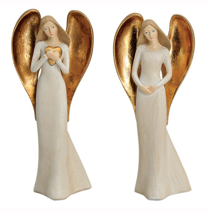 Kultasiipi-enkelit 23 cm 2-sarja tuotekuva1