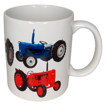 Ajoneuvomuki - Vanhat traktorit tuotekuva1