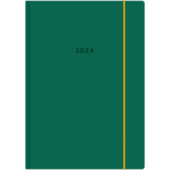Color A5 2024, vihreä (pöytäkalenteri) tuotekuva1