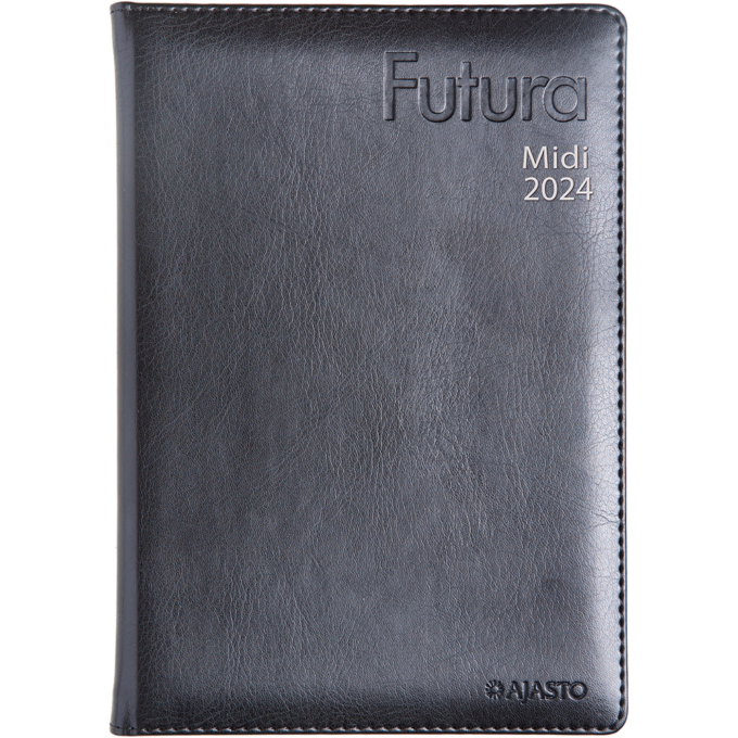 Futura Midi 2024, musta (pöytäkalenteri) tuotekuva1