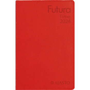 Futura Time 2024, punainen (taskukalenteri) tuotekuva1