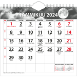 Luna 2024 (seinäkalenteri) tuotekuva2