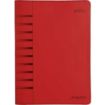 Wega 2024, punainen (pöytäkalenteri) tuotekuva1
