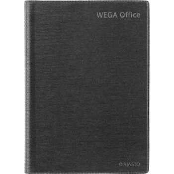 Wega Office 2024, tummanharmaa (pöytäkalenteri) tuotekuva1