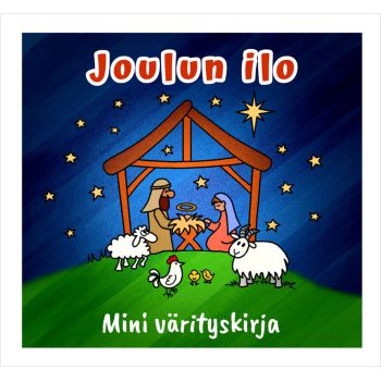 Mini värityskirja - Joulun ilo tuotekuva1