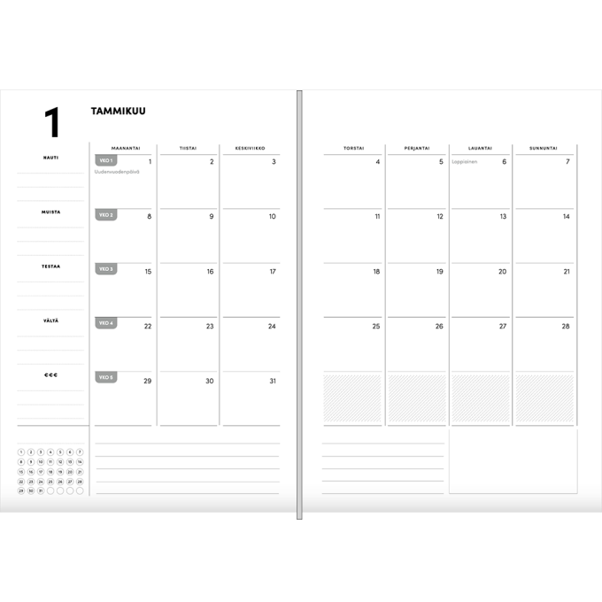 Sitan kalenteri 2024 (pöytäkalenteri) tuotekuva3