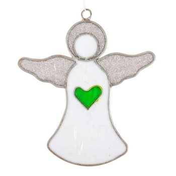Tiffany enkeli Vihreä Sydän tuotekuva