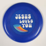 Frisbee, Jesus loves you tuotekuva1