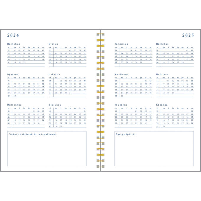 Mandariini 2024-2025 (lukuvuosikalenteri) tuotekuva4