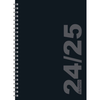 Simple A5, musta 2024-2025 (lukuvuosikalenteri) tuotekuva1