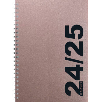 Simple A5, ruusukulta 2024-2025 (lukuvuosikalenteri) tuotekuva1
