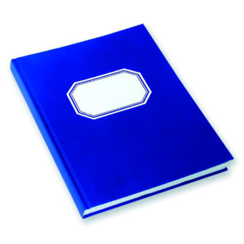 Konttorikirja (B5, ruutuviivainen 7x7, 288 sivua, sinikantinen) tuotekuva1