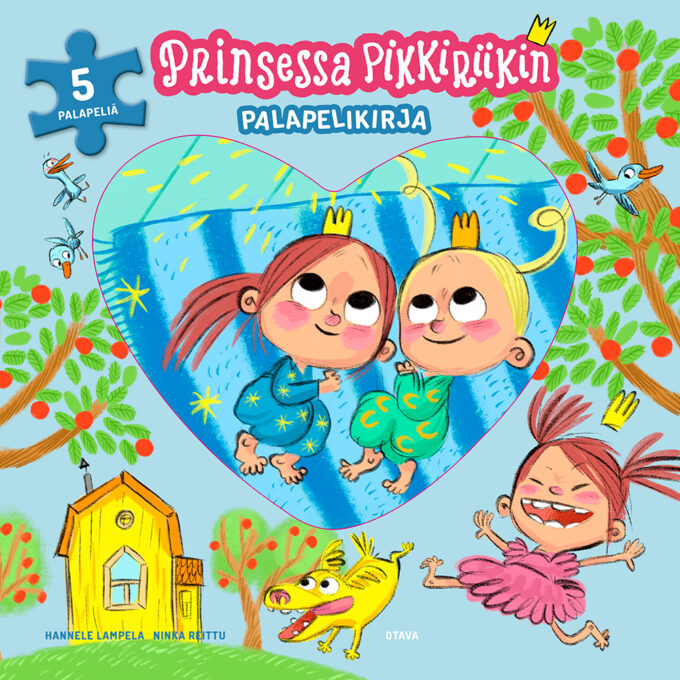 Prinsessa Pikkiriikin palapelikirja tuotekuva1