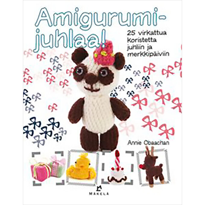 Amigurumijuhlaa! - 25 virkattua koristetta juhliin ja merkkipäiviin tuotekuva1