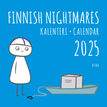 Finnish Nightmares seinäkalenteri 2025 tuotekuva1