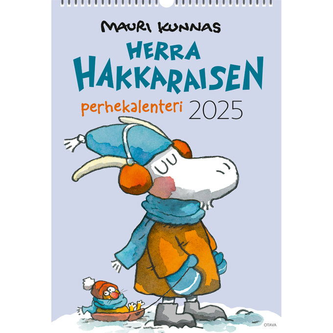 Herra Hakkaraisen perhekalenteri 2025 (seinäkalenteri) tuotekuva1