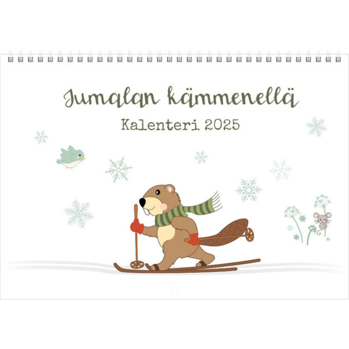 Jumalan kämmenellä seinäkalenteri 2025 tuotekuva1